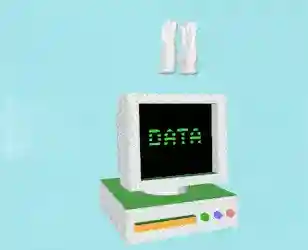 computer with data