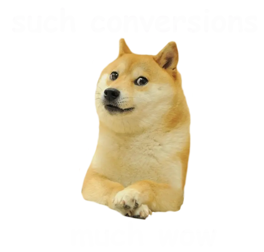 doge saying much wow